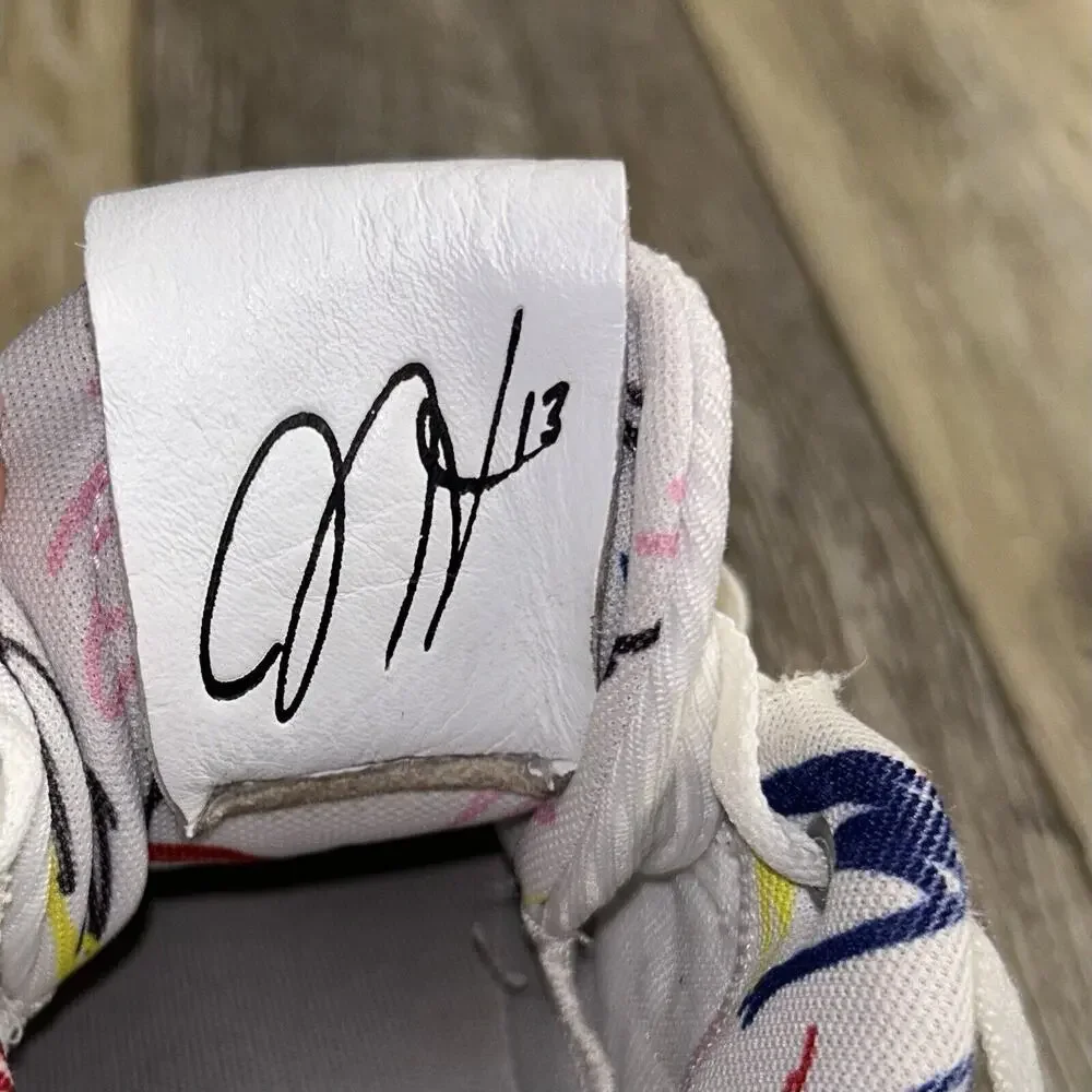 Adidas Harden Vol 3 Doodle Cloud White G54022 Boost Mens Size 8 Basketball Shoes